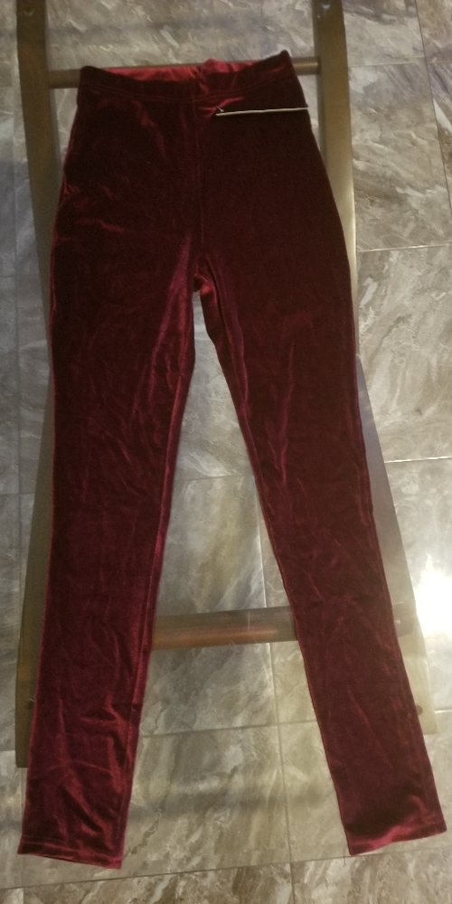 Velvet leggins